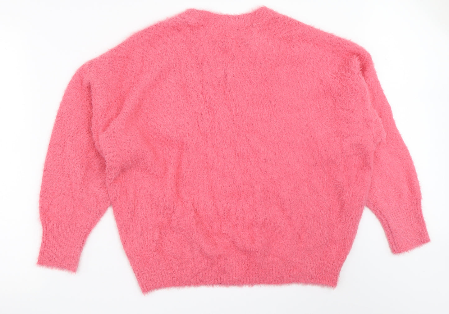 F&F Womens Pink   Pullover Jumper Size 12