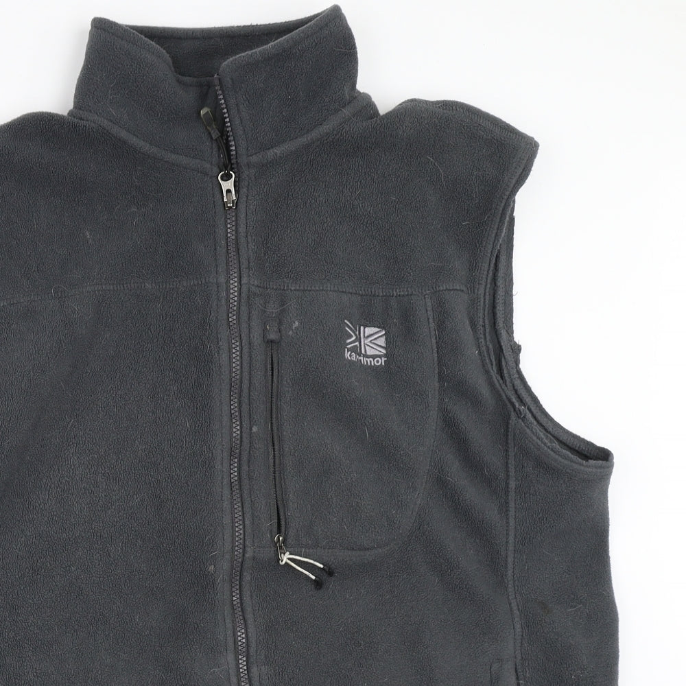 Karrimor Mens Grey Fleece Gilet Jacket Size XL – Preworn