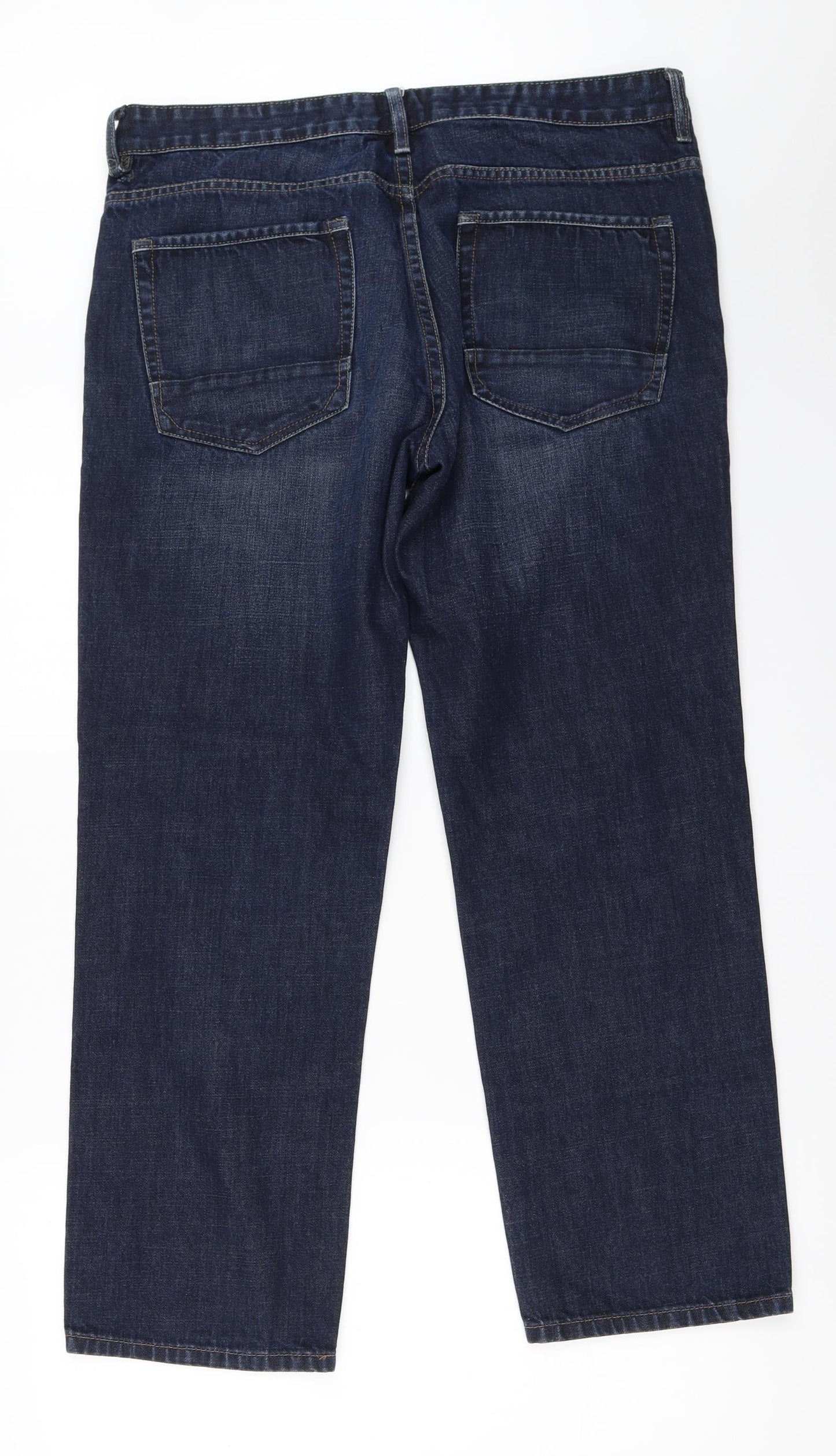 NEXT Mens Blue  Denim Straight Jeans Size 36 in L28 in