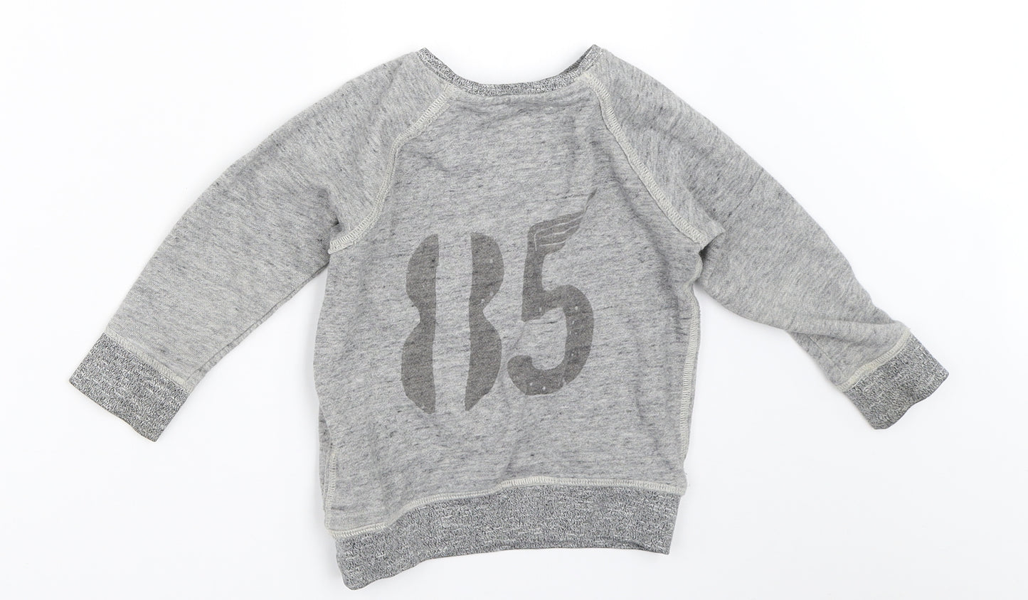 TU Boys Grey   Pullover Sweatshirt Size 3 Years