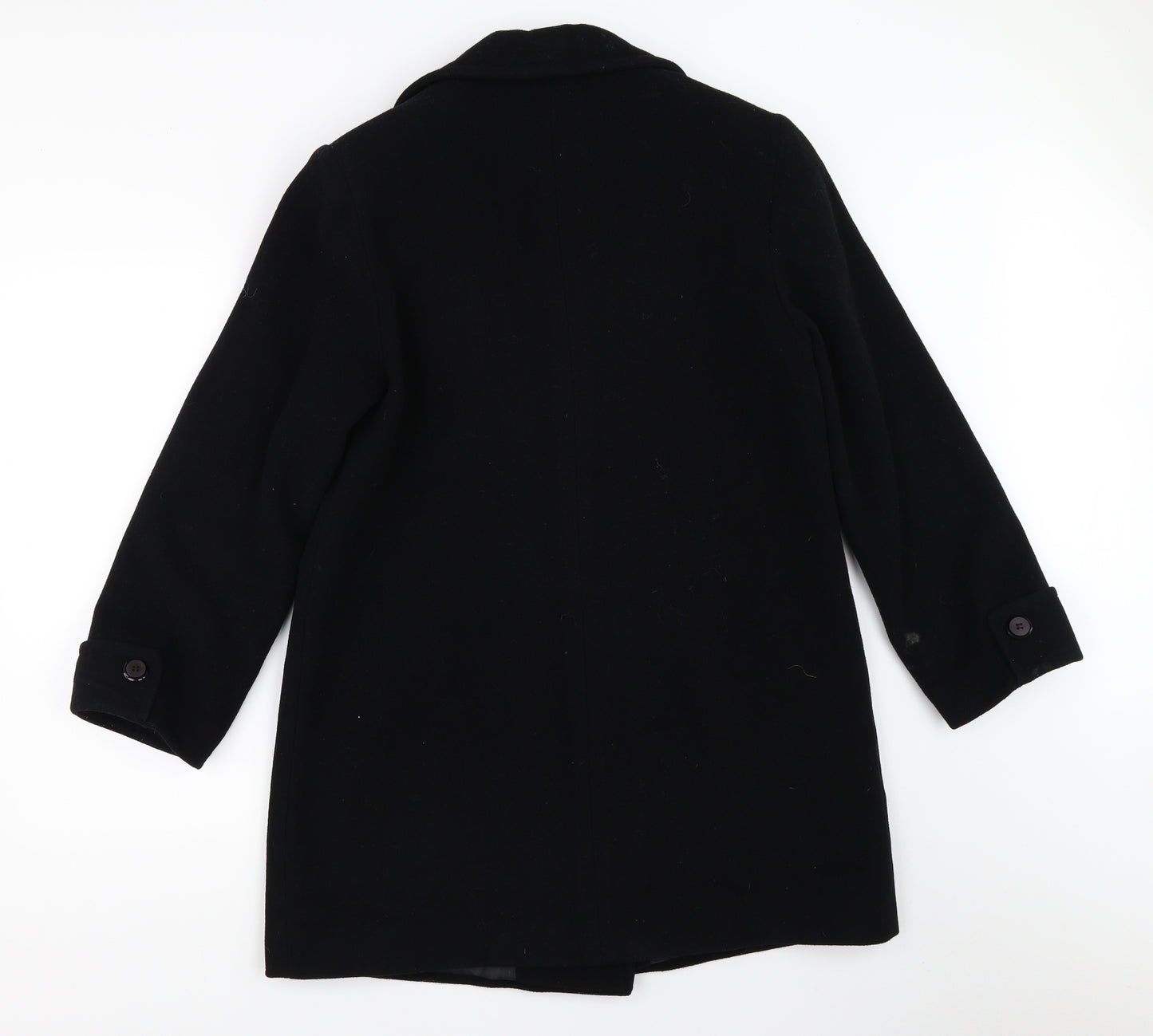 Bonmarché Womens Black   Overcoat Coat Size 12