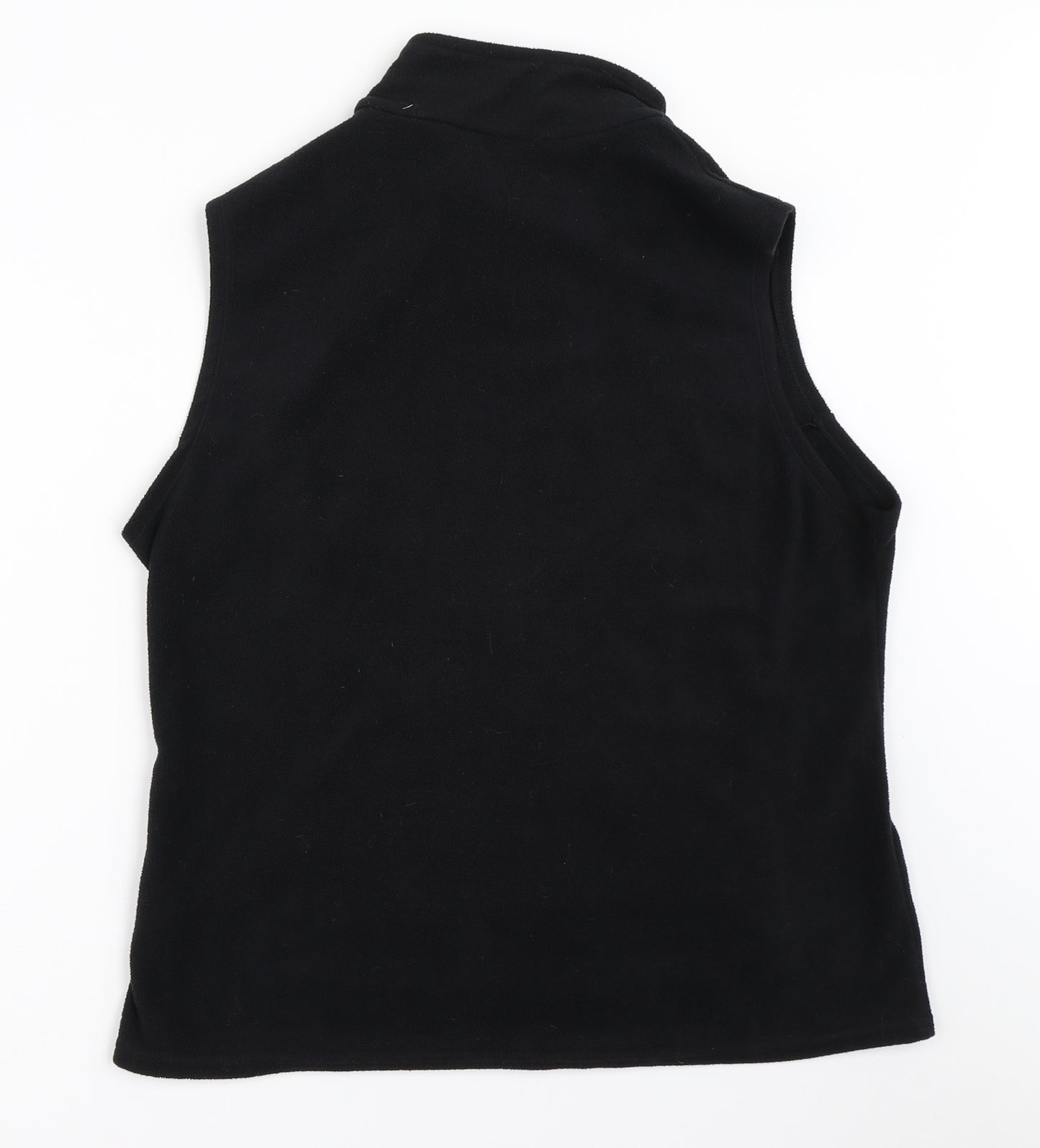 Marks and Spencer Womens Black  Fleece Jacket  Size 16
