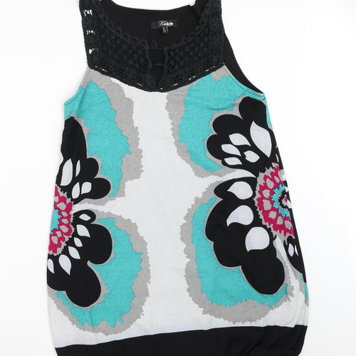 Heaven Womens Black   Mini  Size 10