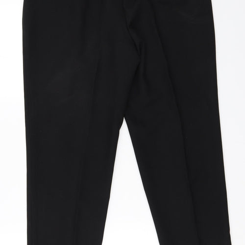 George Womens Black   Trousers  Size 12 L27 in