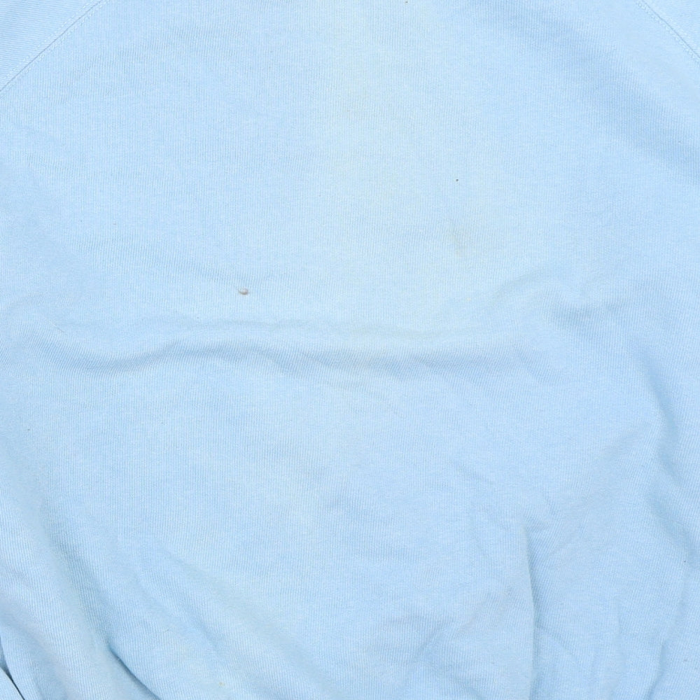 Preworn Womens Blue   Pullover Sweatshirt Size L