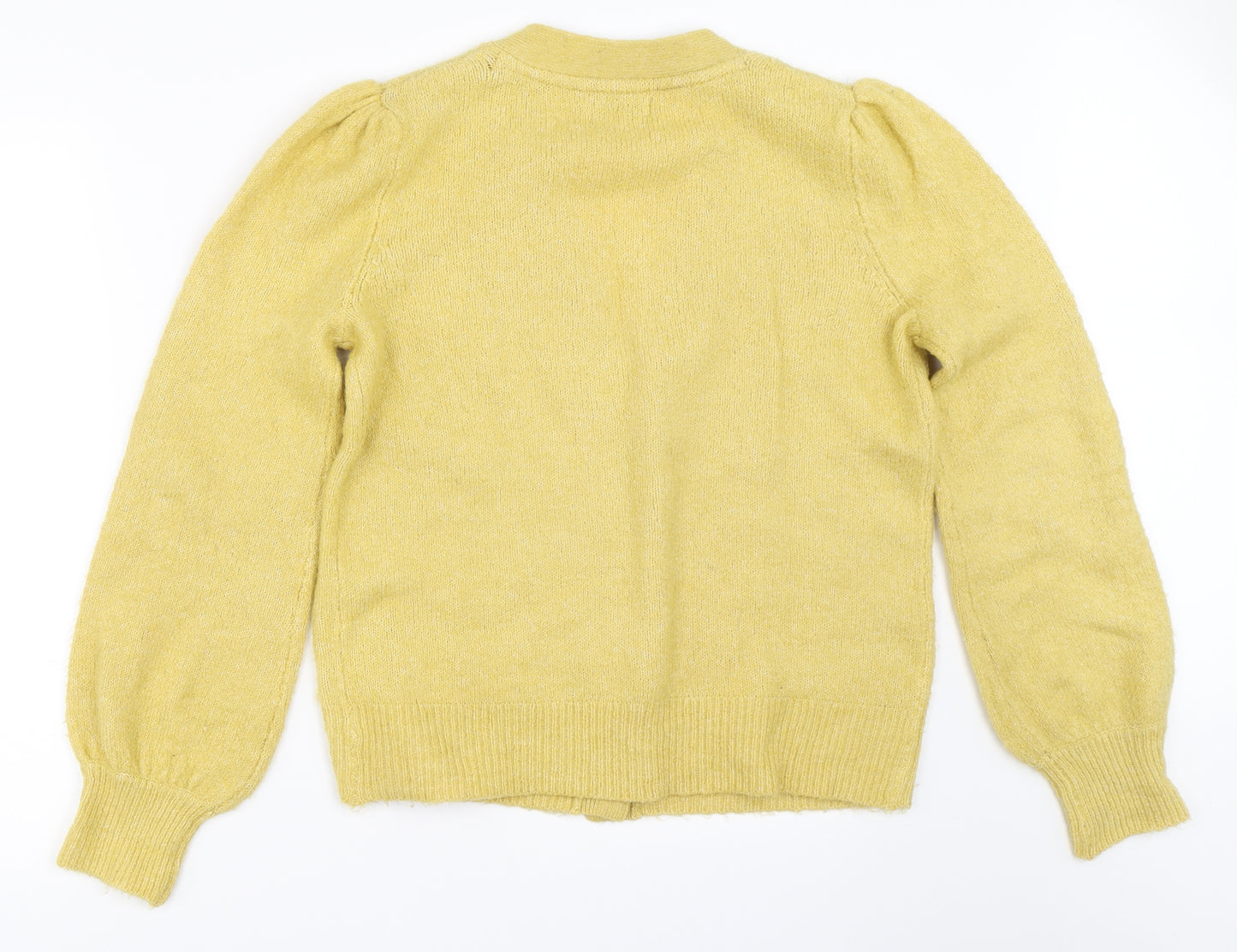 Papaya Womens Yellow   Cardigan Jumper Size M