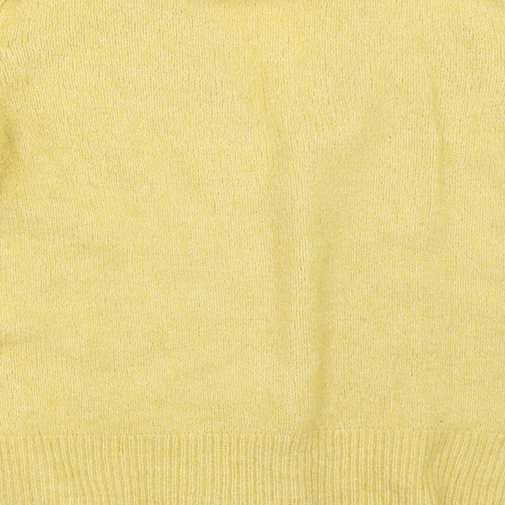 Papaya Womens Yellow   Cardigan Jumper Size M