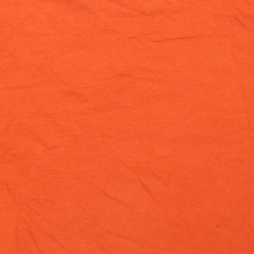 Primark Boys Orange   Basic T-Shirt Size 5-6 Years
