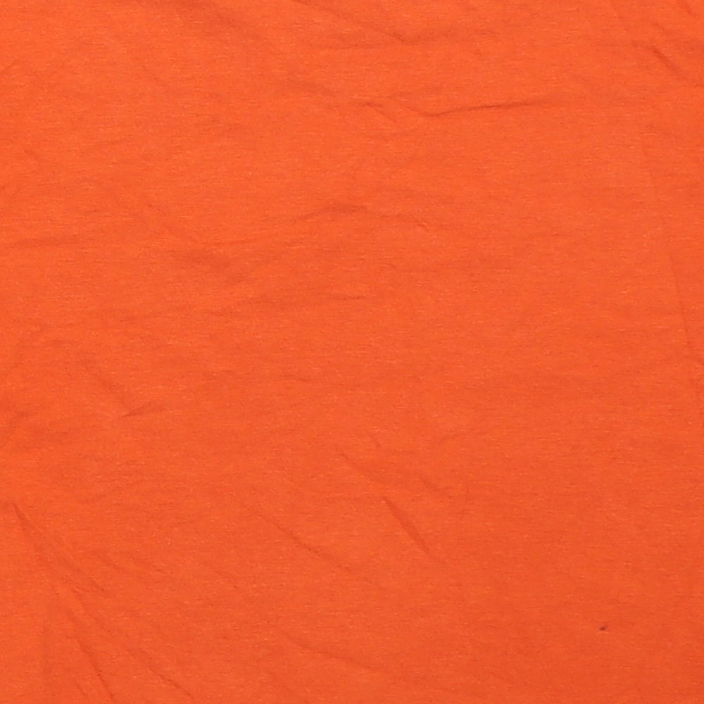 Primark Boys Orange   Basic T-Shirt Size 5-6 Years