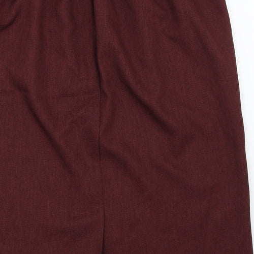 Berkertex Womens Red   Straight & Pencil Skirt Size 36 in
