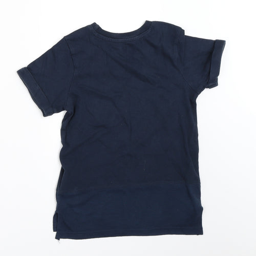 Nutmeg Boys Blue   Basic T-Shirt Size 5-6 Years