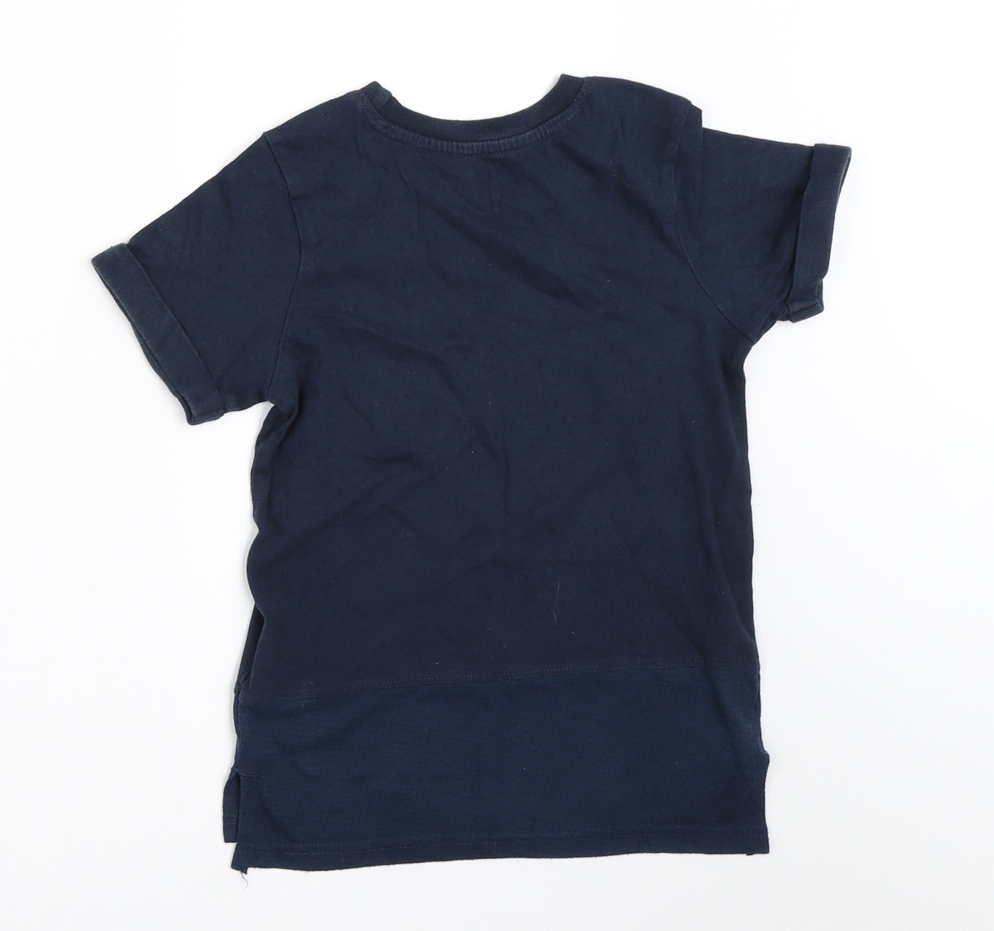 Nutmeg Boys Blue   Basic T-Shirt Size 5-6 Years