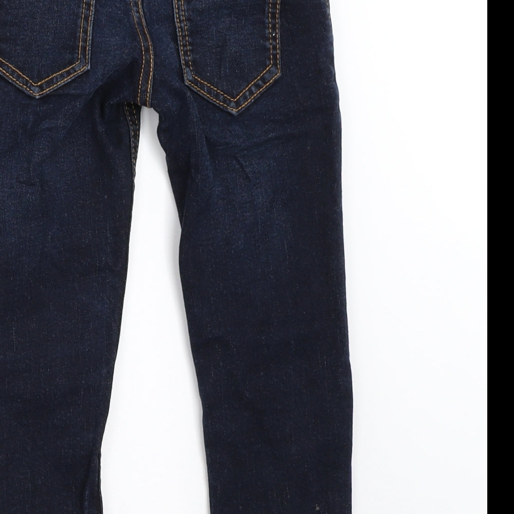 TU Boys Blue  Denim Straight Jeans Size 4 Years