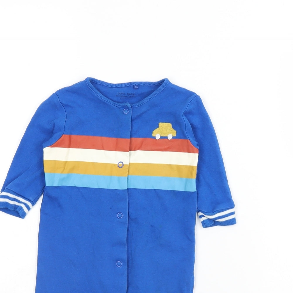 NEXT Baby Blue   Babygrow One-Piece Size 6-9 Months