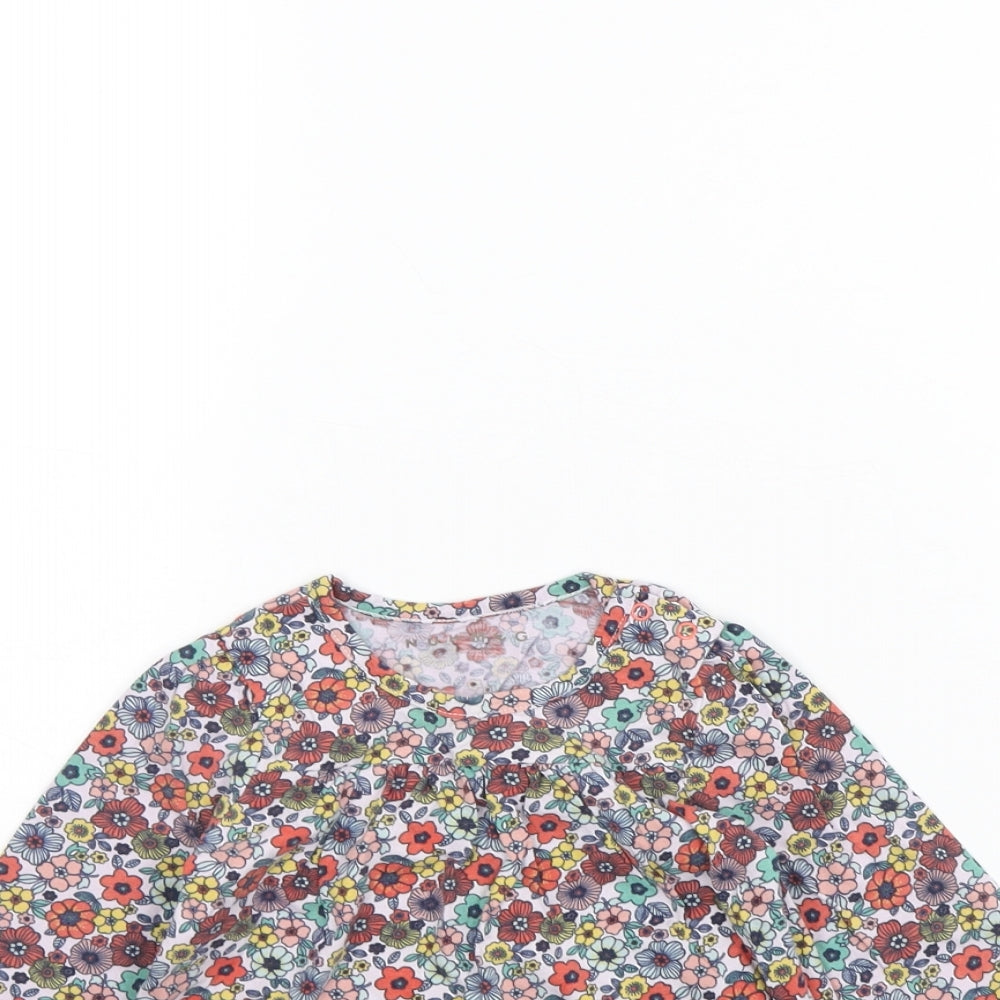 Nutmeg Baby Multicoloured Floral  Basic Blouse Size 9-12 Months