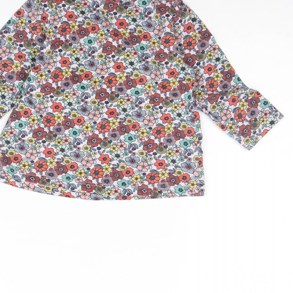 Nutmeg Baby Multicoloured Floral  Basic Blouse Size 9-12 Months