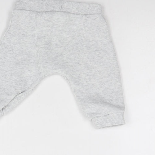 F&F Baby Grey   Jogger Trousers Size 6-9 Months