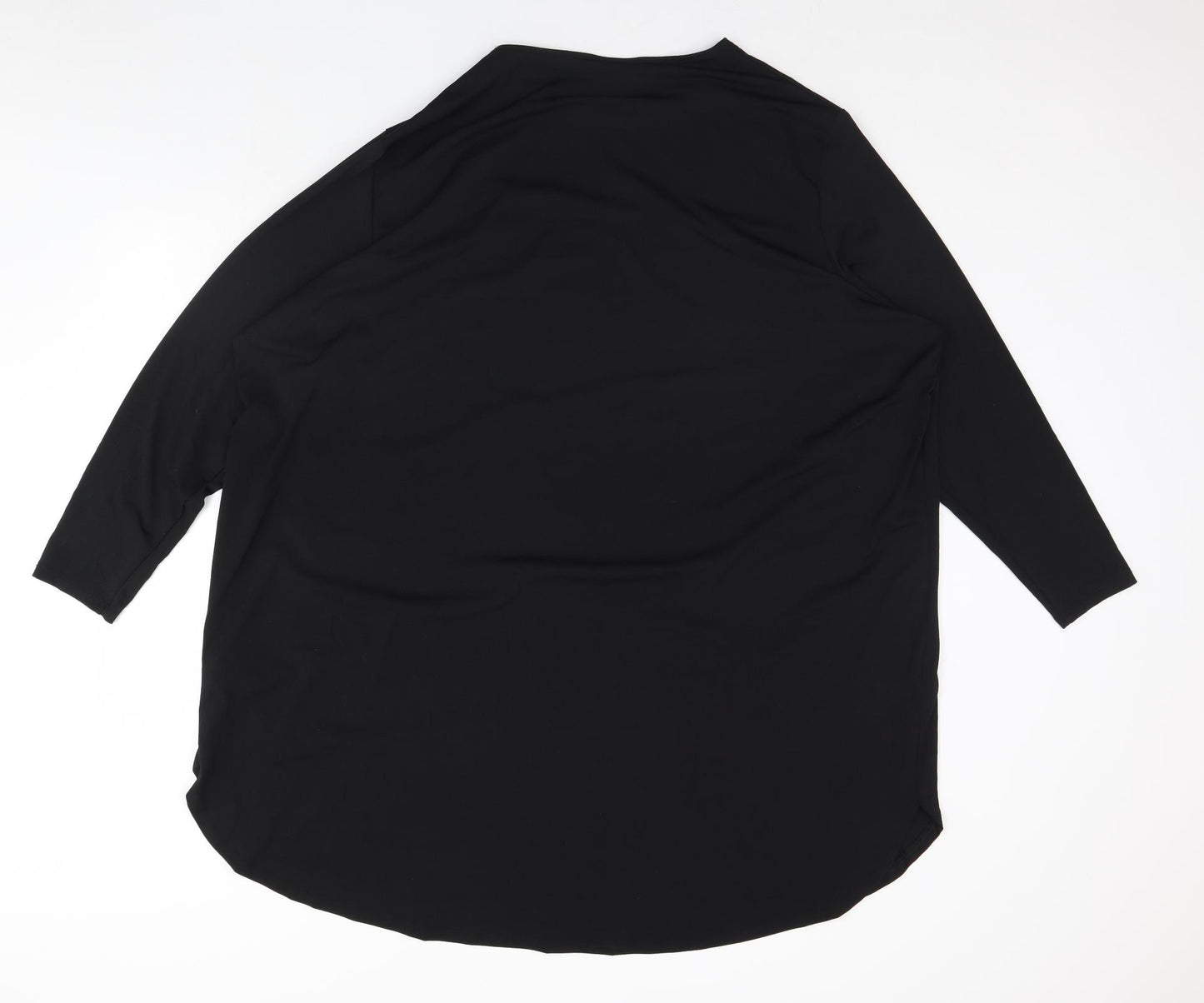 H&M Womens Black   Basic Blouse Size 3XL