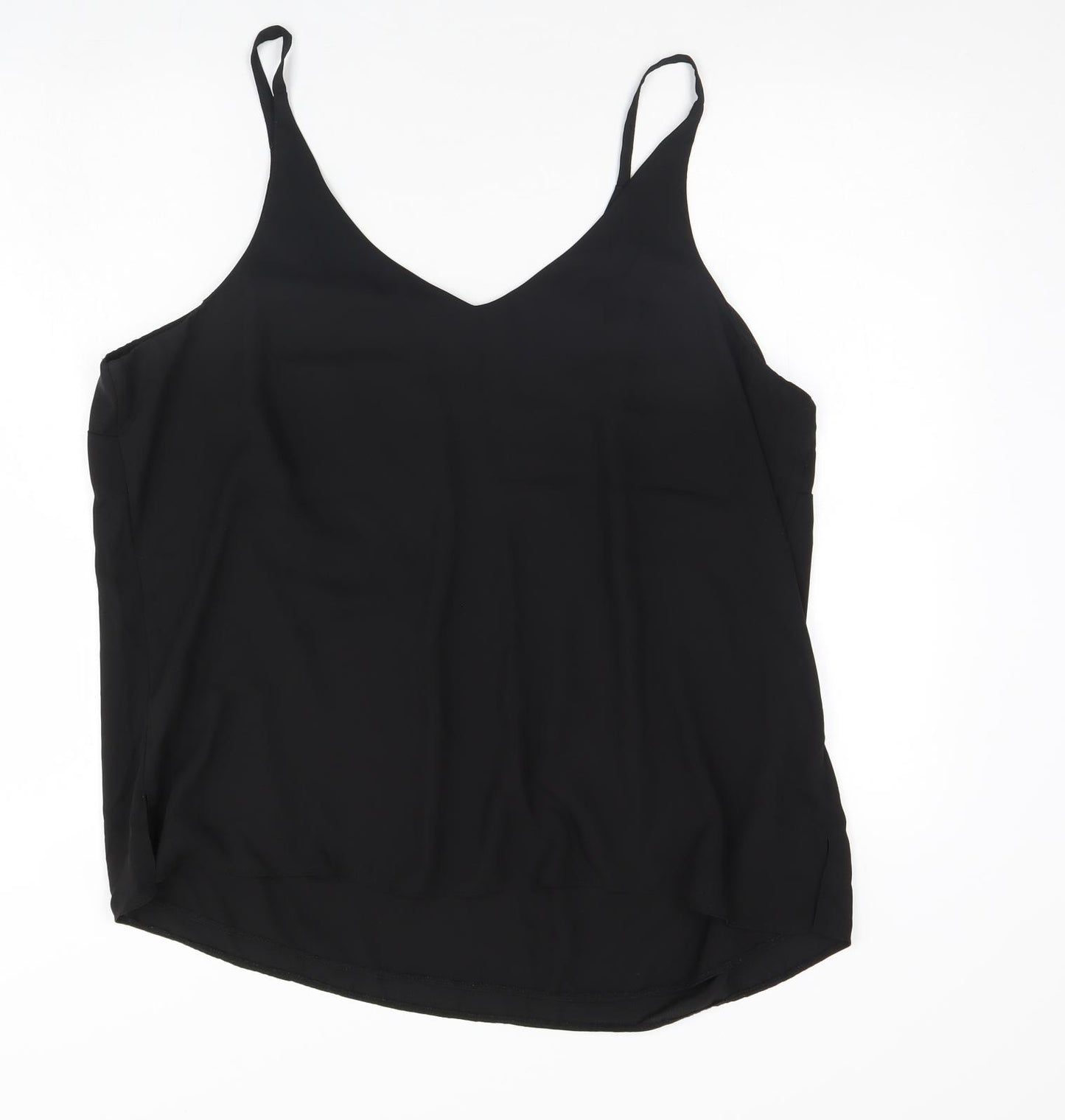 F&F Womens Black   Basic Tank Size 20