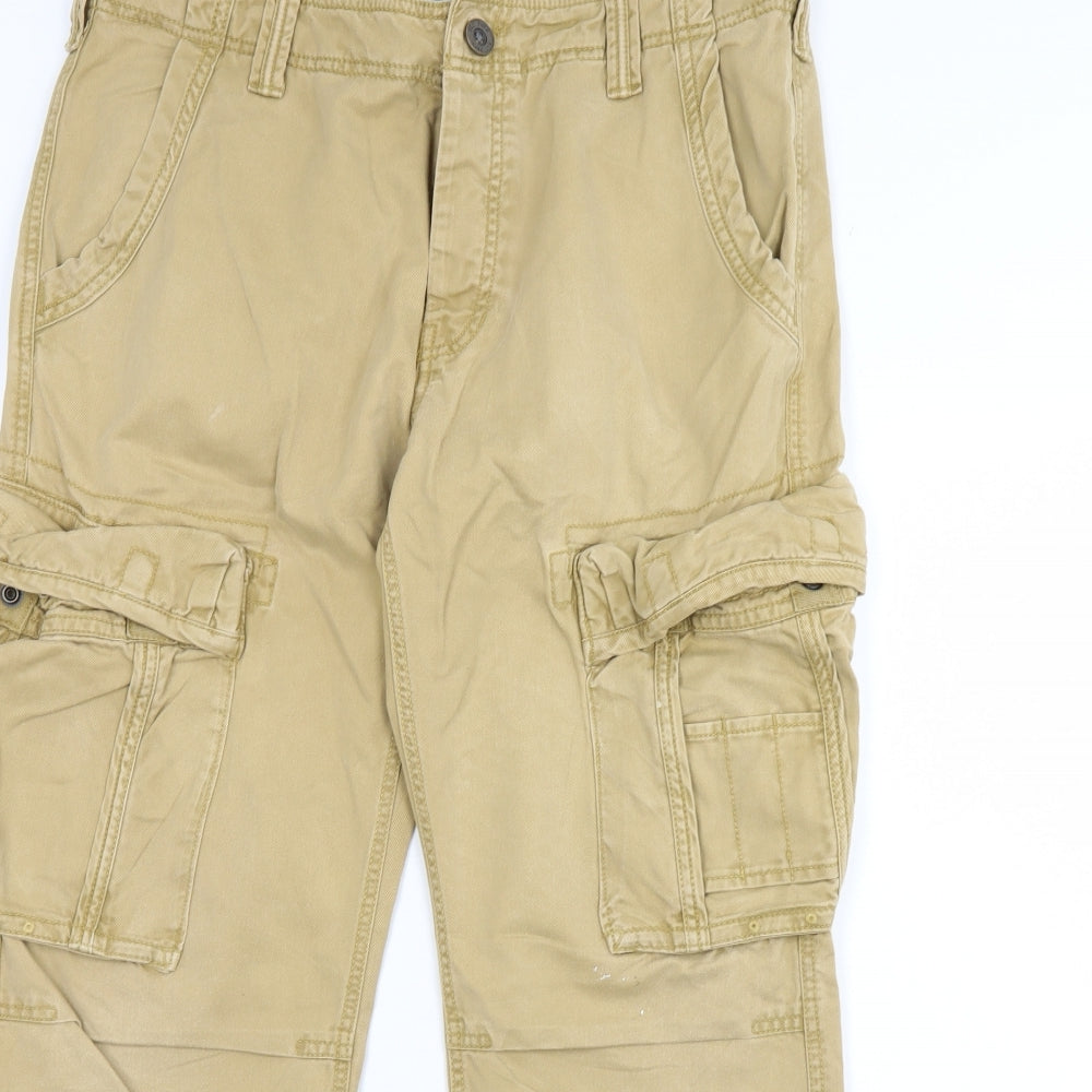 Fat Face Womens Beige   Trousers  Size 34 L28 in