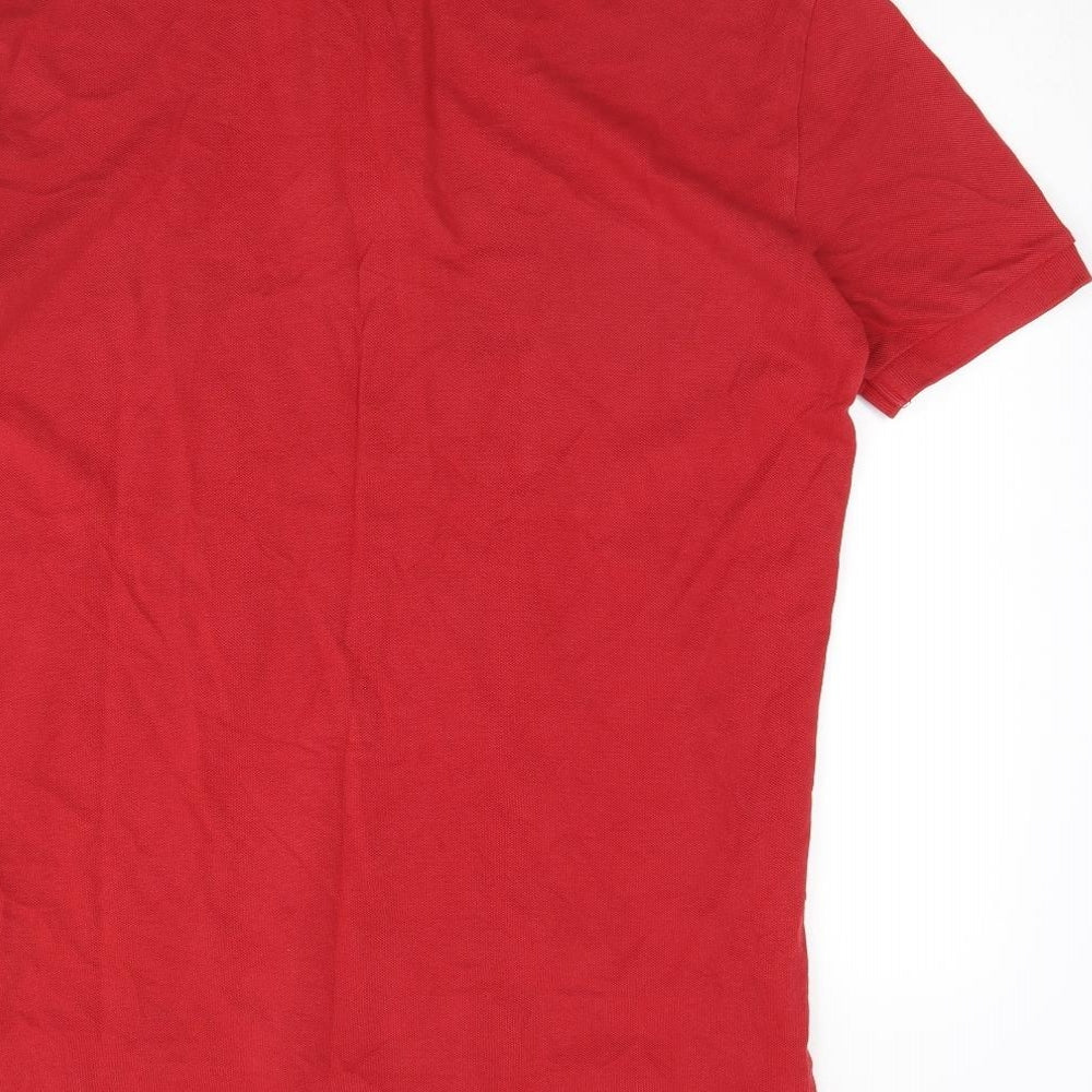 Ralph Lauren Mens Red    Polo Size M