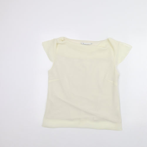 BHS Womens Ivory   Basic Blouse Size 14