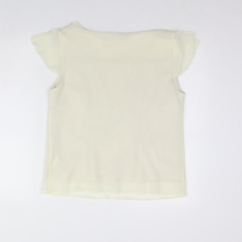 BHS Womens Ivory   Basic Blouse Size 14