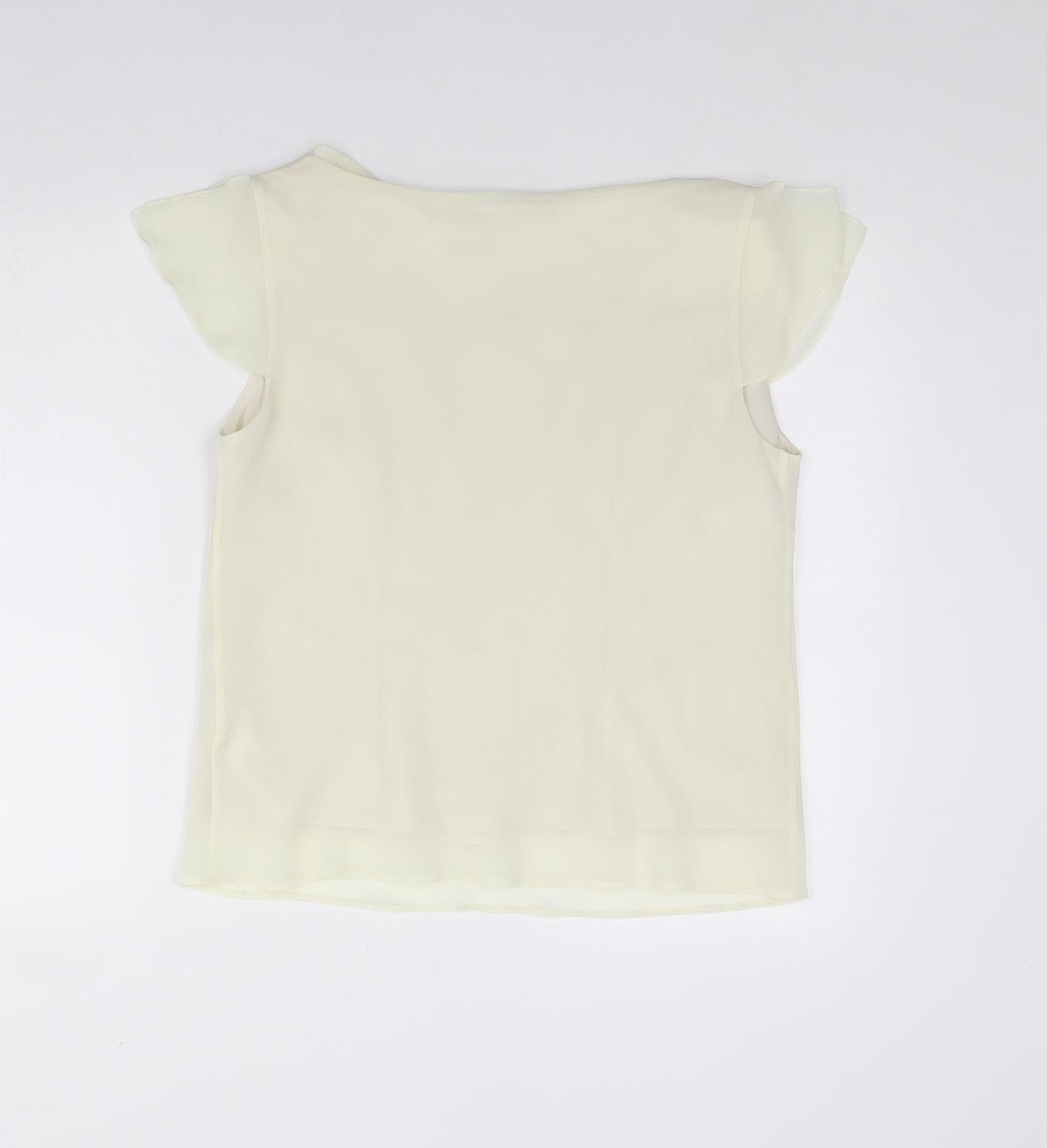 BHS Womens Ivory   Basic Blouse Size 14