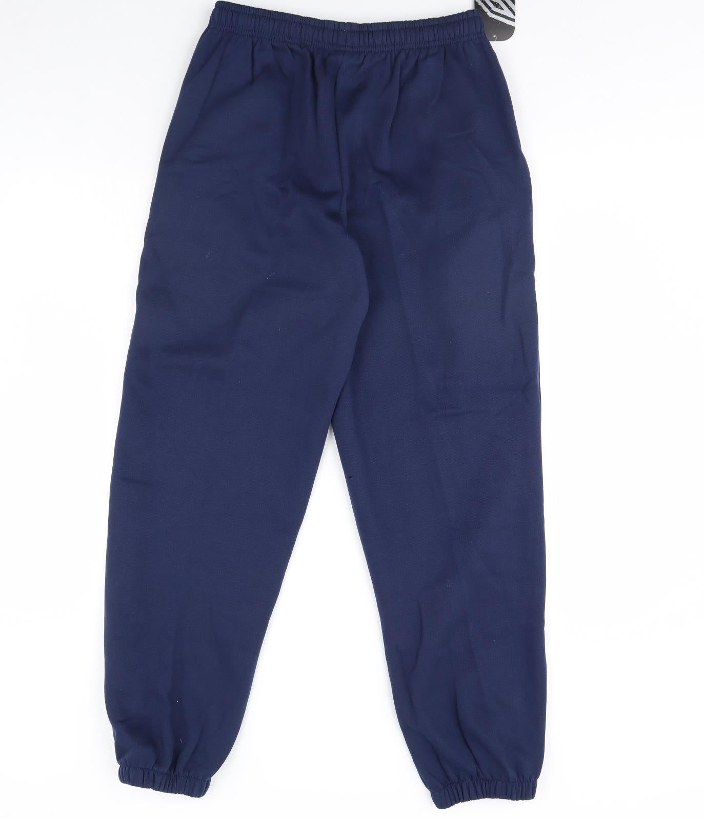 Umbro Mens Blue   Jogger Trousers Size M L30 in