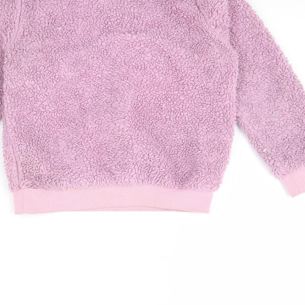 TU Girls Pink   Pullover Jumper Size 7 Years