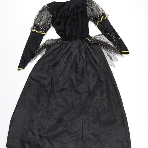 Wicked Girls Black   Maxi  Size 8 Years  - Fancy Dress