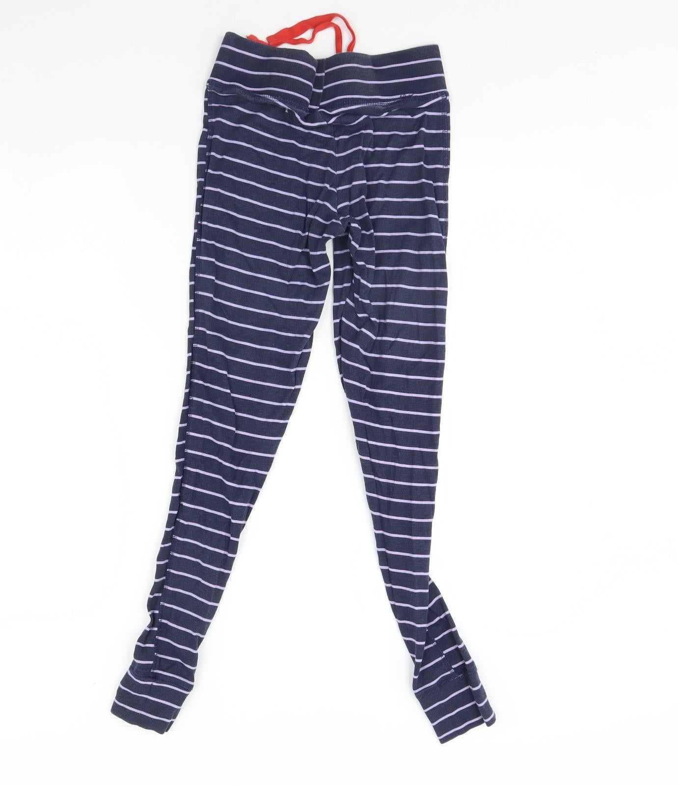 George Womens Blue Striped  Cami Pyjama Pants Size 8