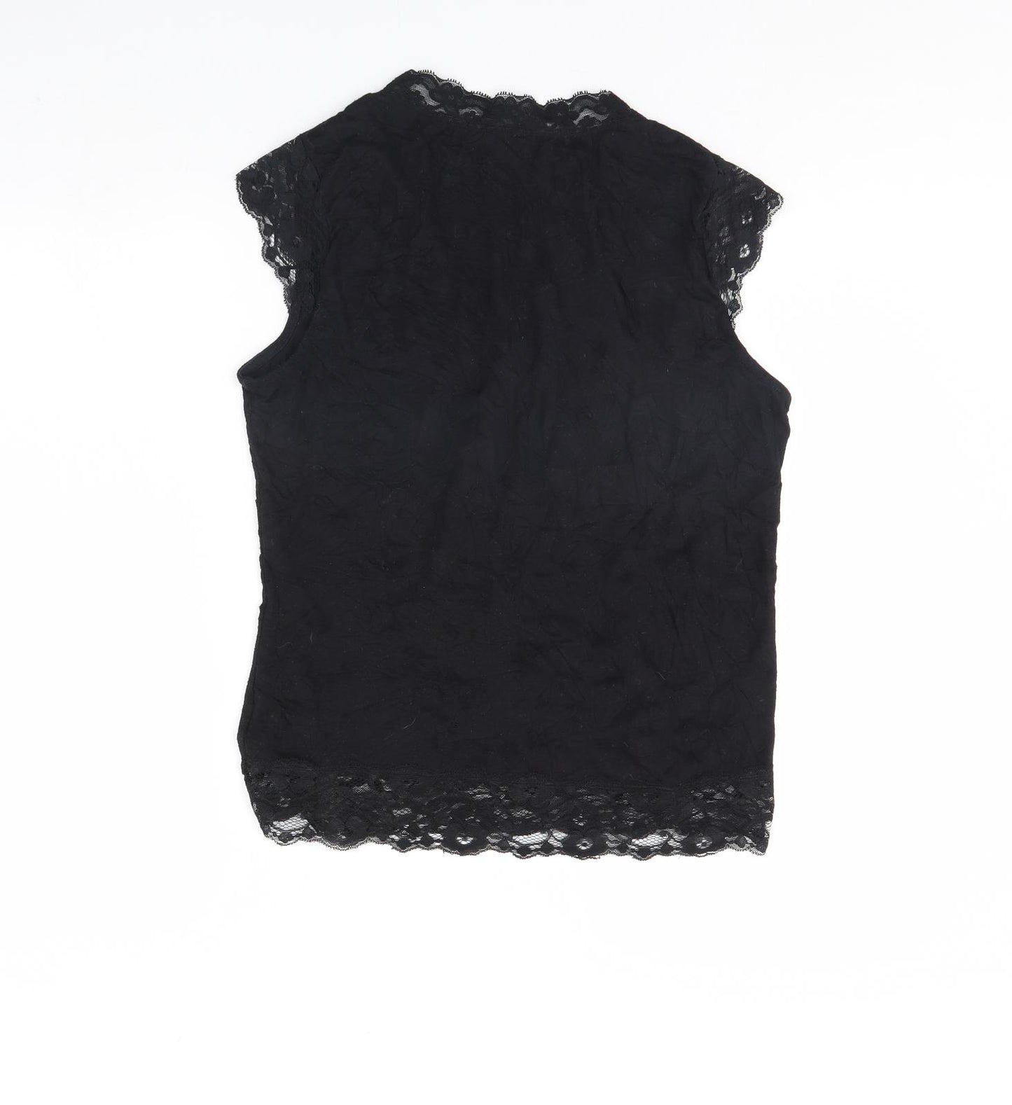 F&F Womens Black   Basic Blouse Size 14