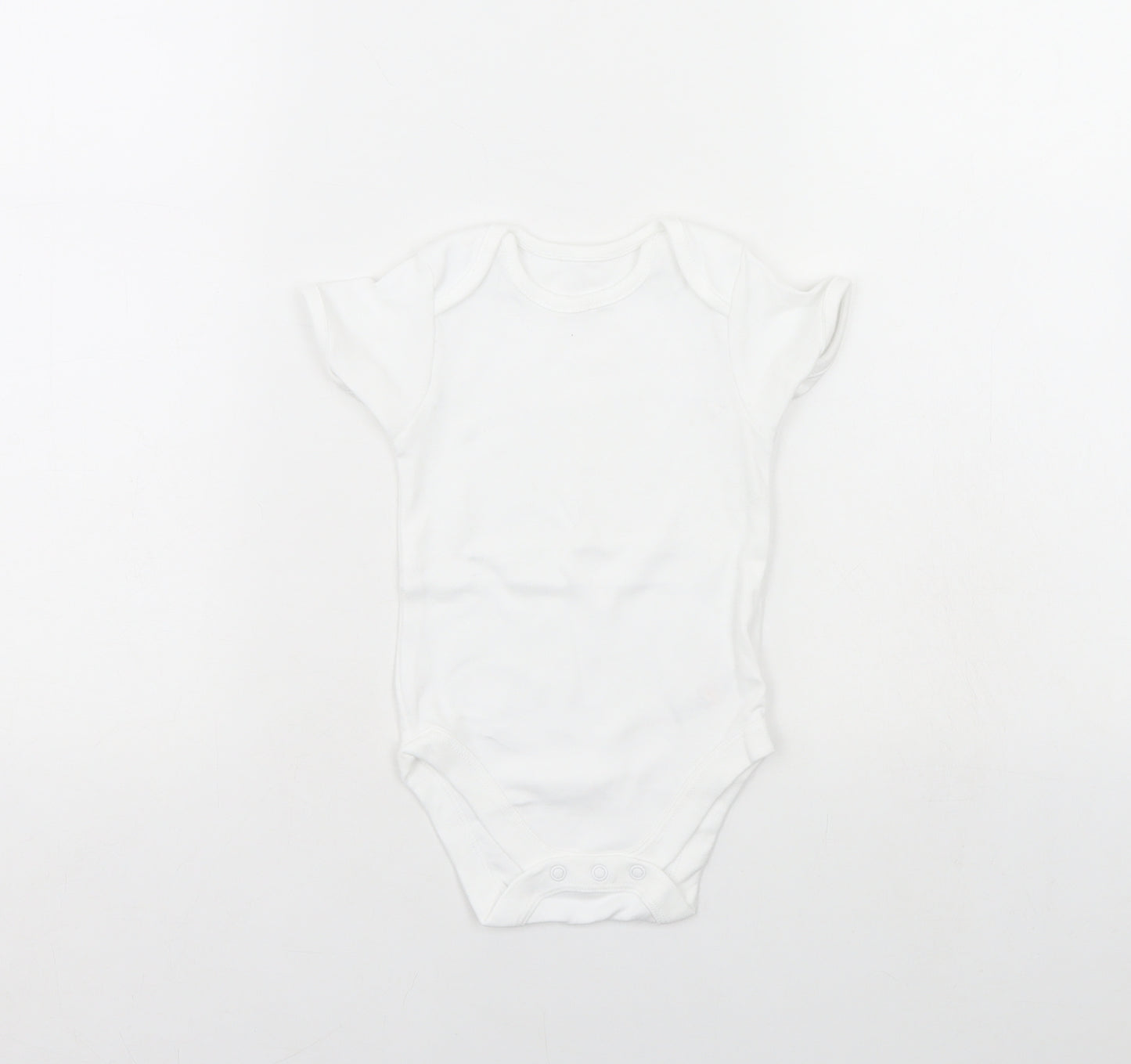 George Baby White   Babygrow One-Piece Size 12 Months