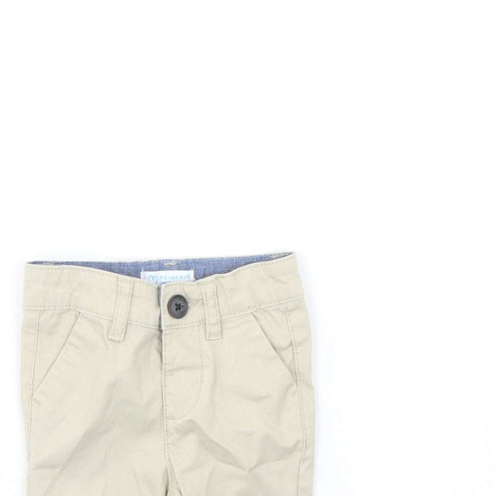 Primark Baby Beige   Capri Trousers Size 0-3 Months