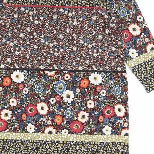 TU Womens Multicoloured Floral  Basic Blouse Size 14