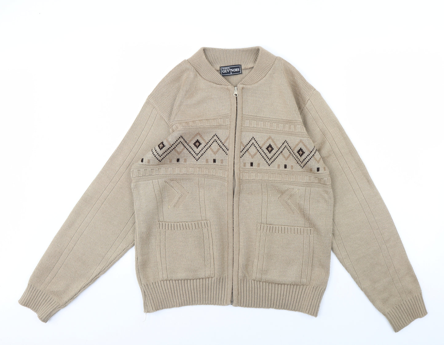 Guvnors Mens Beige   Jacket  Size S