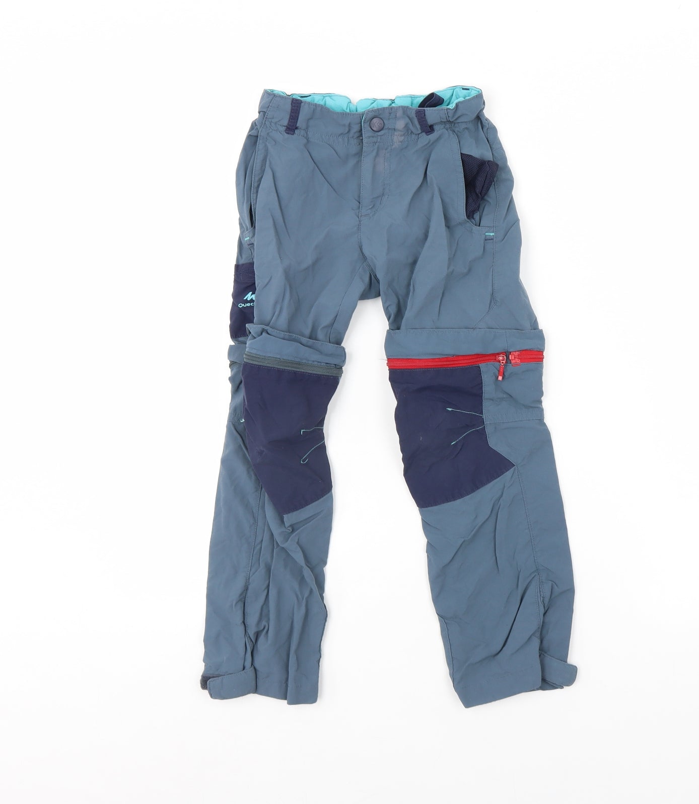 Decathalon Boys Blue   Capri Trousers Size 5 Years