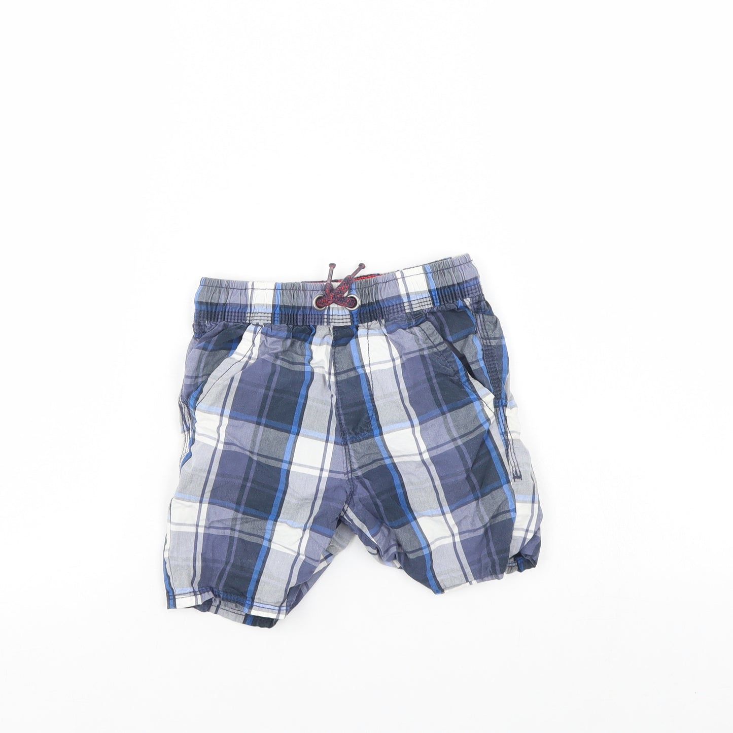 George Boys Multicoloured Check  Bermuda Shorts Size 4 Years