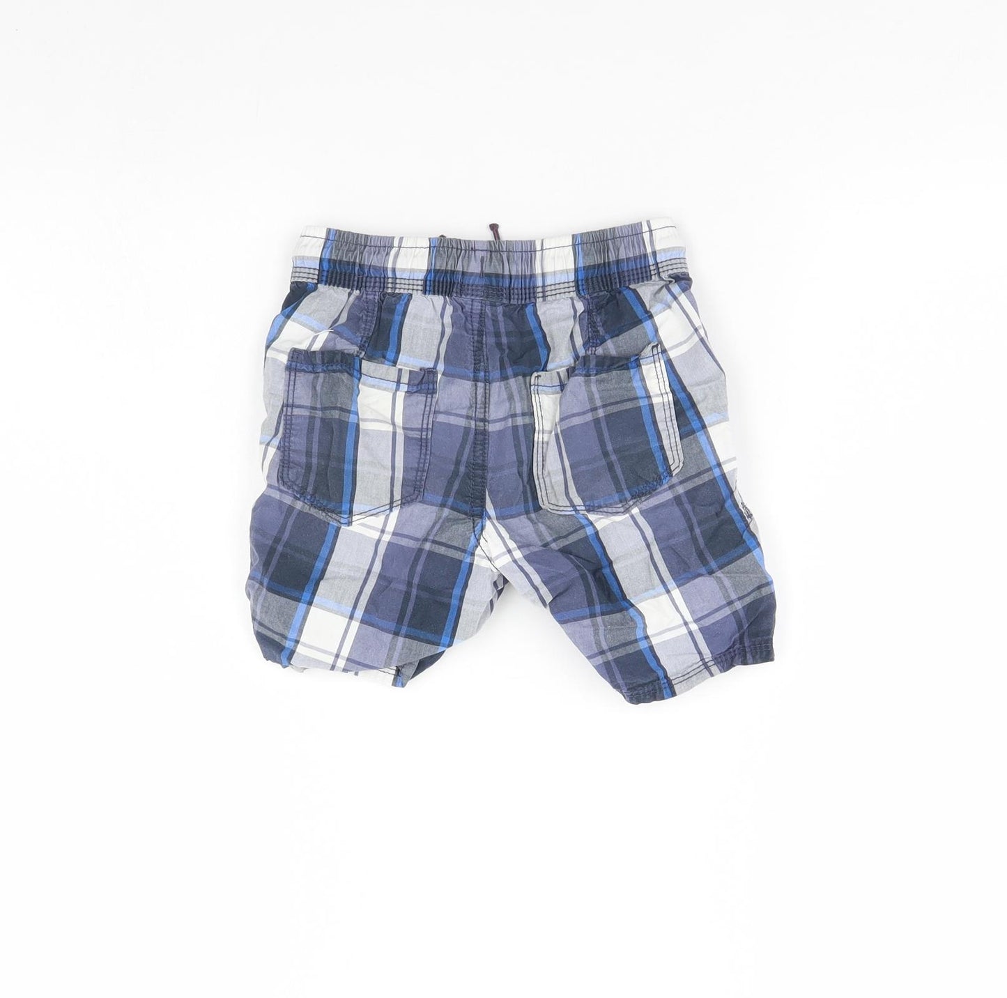 George Boys Multicoloured Check  Bermuda Shorts Size 4 Years