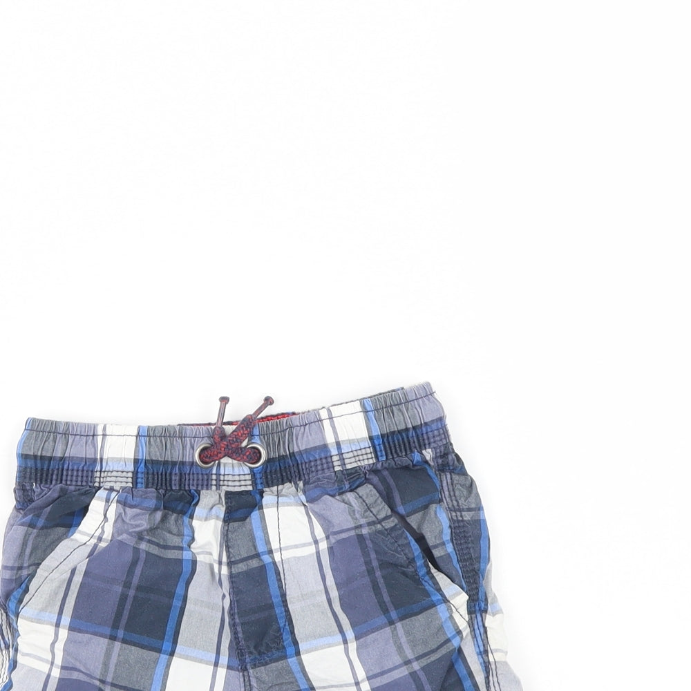 George Boys Multicoloured Check  Bermuda Shorts Size 4 Years