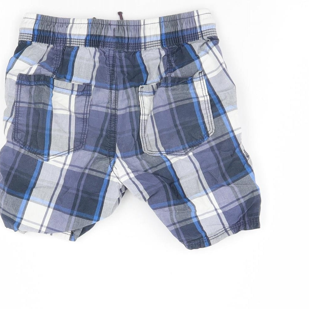 George Boys Multicoloured Check  Bermuda Shorts Size 4 Years