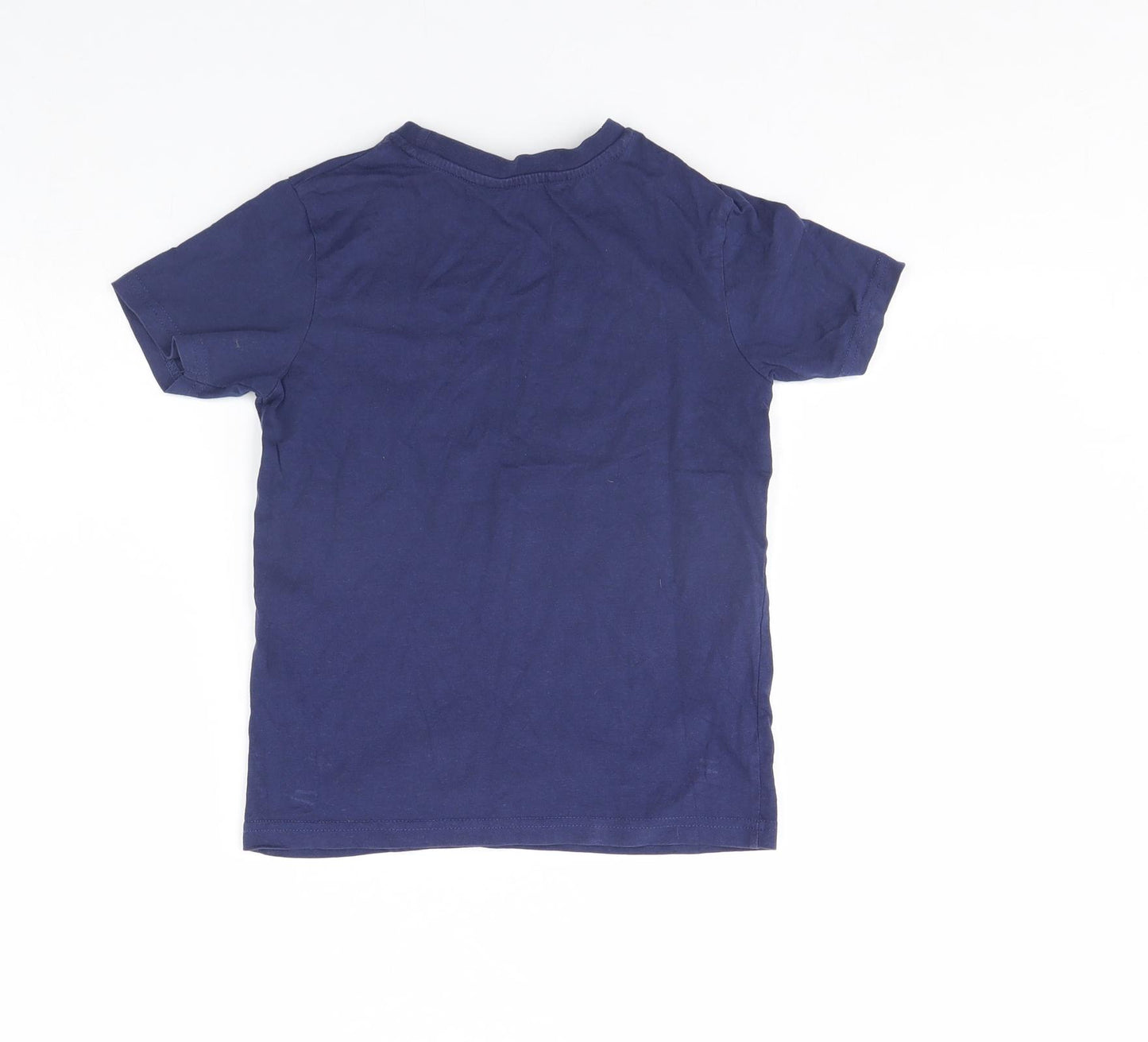 George Boys Blue   Basic T-Shirt Size 7 Years