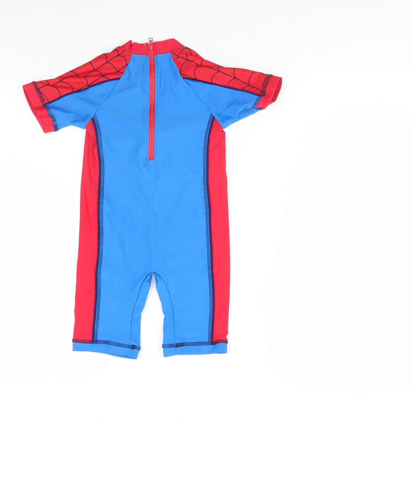 Marvel Boys Blue   Bermuda Shorts Size 4 Years - SpiderMan