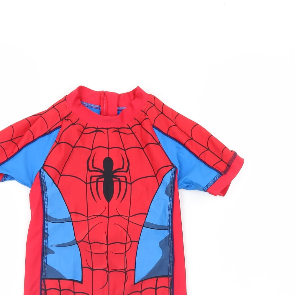 Marvel Boys Blue   Bermuda Shorts Size 4 Years - SpiderMan