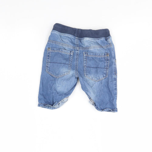 TU Boys Blue  Denim Chino Shorts Size 5 Years
