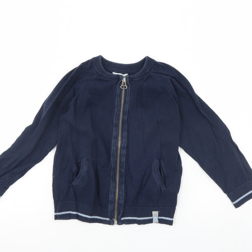 Vertbaudet Girls Blue   Jacket  Size 4 Years