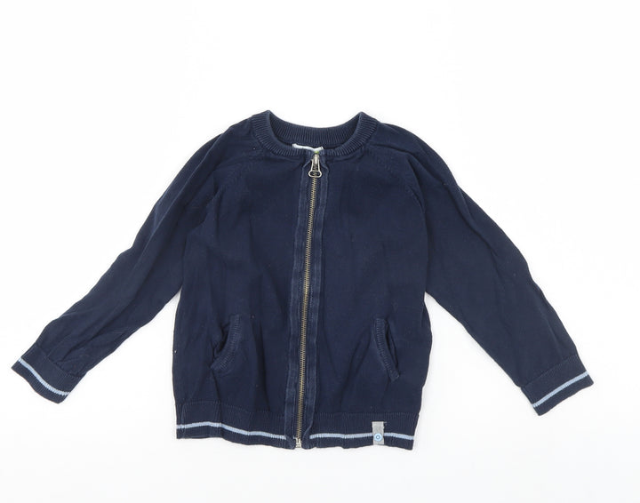 Vertbaudet Girls Blue   Jacket  Size 4 Years