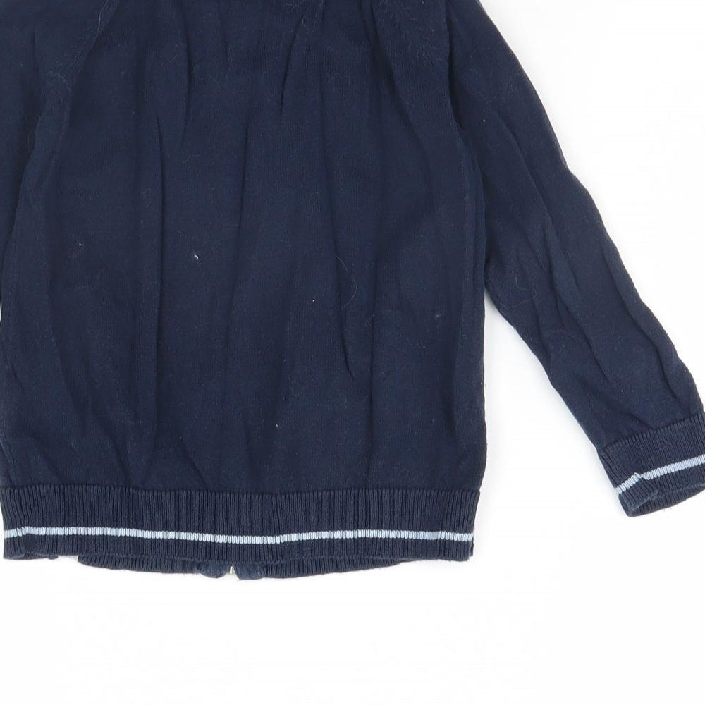 Vertbaudet Girls Blue   Jacket  Size 4 Years