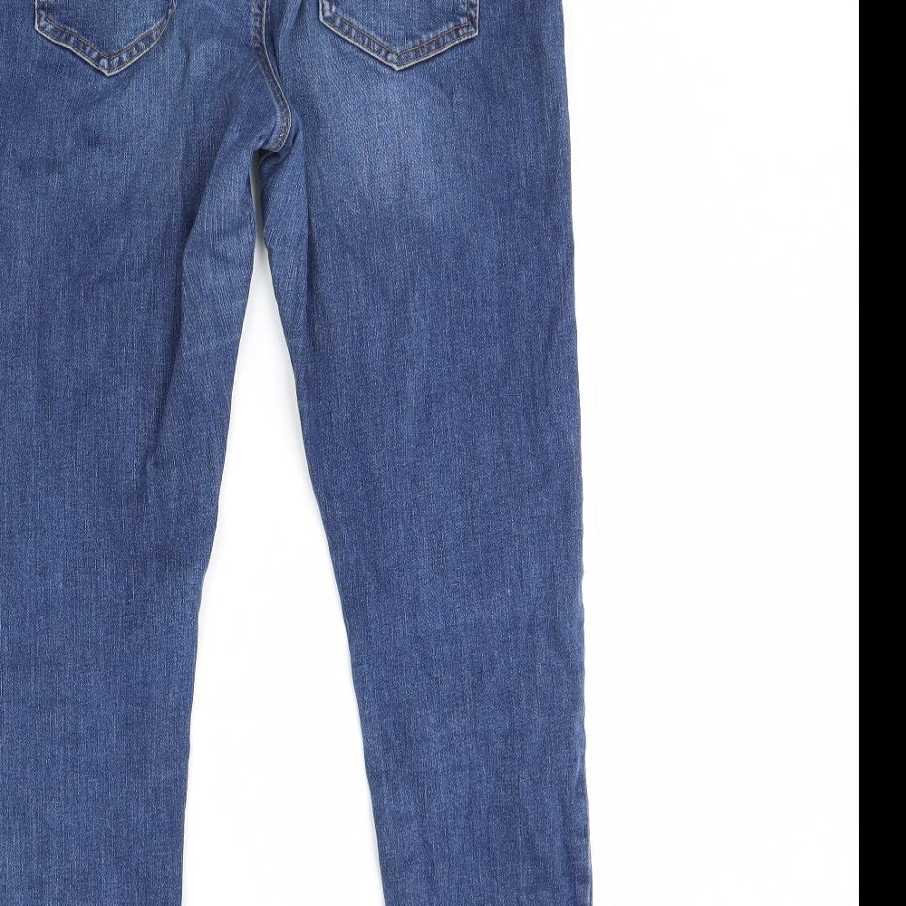 Dorothy Perkins Womens Blue  Denim Skinny Jeans Size 10 L30 in